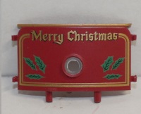 (image for) Trolley Front End Christmas ( On30 Closed Street Car/Kit Bash )